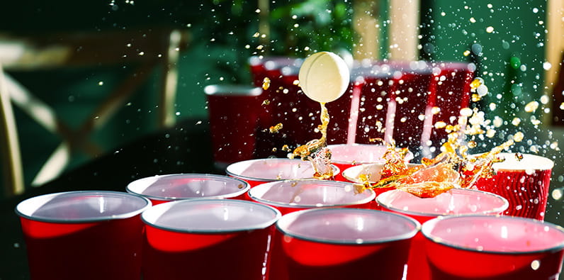 Jogo de Bebida Beer Pong